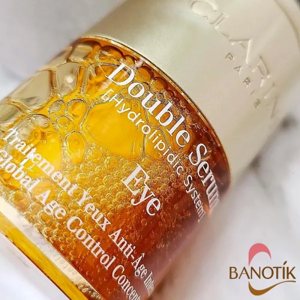 دابل سرم دور چشم کلارنس