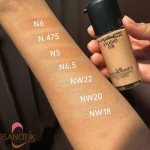 رنگ بندی کرم پودر مک