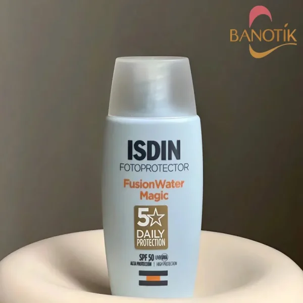 ضد آفتاب فلوئیدی فیوژن واتر مجیک بی رنگ ایزدین