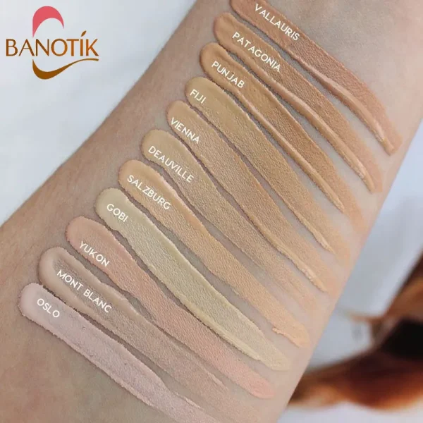 پرفروش ترین رنگ کرم پودر نارس