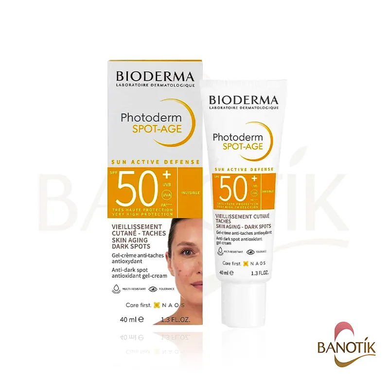 ضد آفتاب بایودرما اسپات ایج