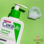 بافت ژل شستشوی صورت سراوی پوست خشک