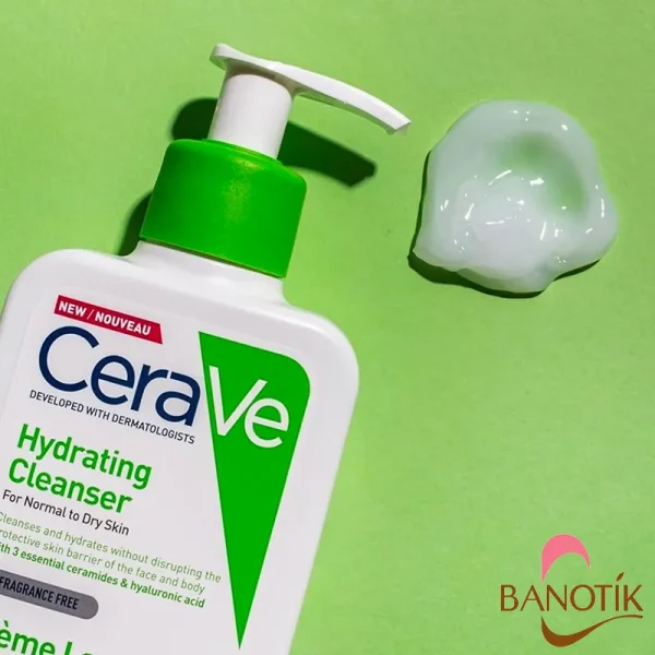 بافت ژل شستشوی صورت سراوی پوست خشک