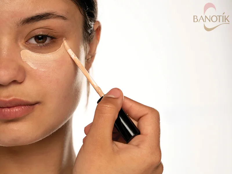 انتخاب رنگ کانسیلر برای تیرگی زیر چشم