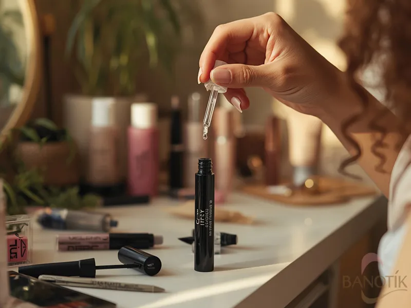 احیای ریمل خشک شده با مایع لنز