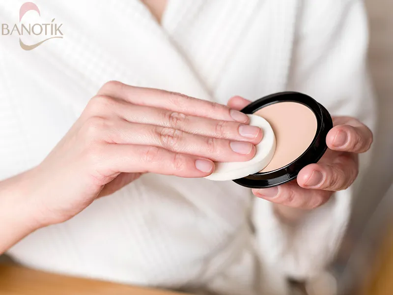 کیکی شدن کرم پودر