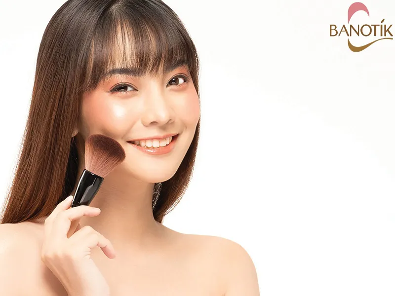 ترتیب مراحل آرایش صورت _ رژگونه و هایلایتر