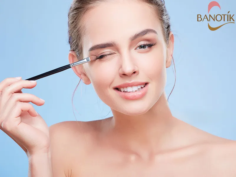 مراحل آرایش صورت _ سایه چشم